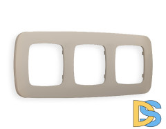 Рамка трехместная Ambrella Volt Ecta OF140363