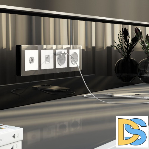 ТВ-розетка оконечная Werkel 4690389197369 W1183041 a064018