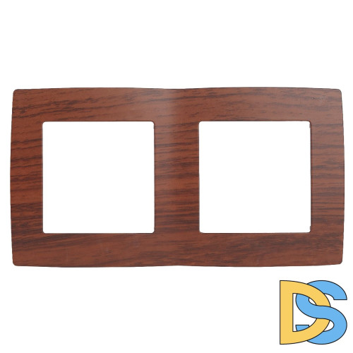 Рамка на 2 поста Эра 12-5002-08 Б0014758