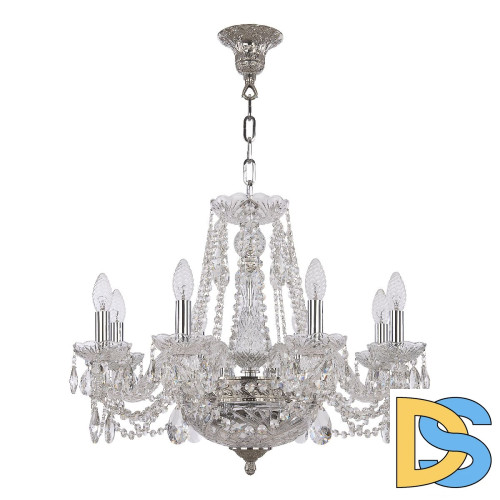 Подвесная люстра Bohemia Ivele Crystal 1451/8/160/250 Ni