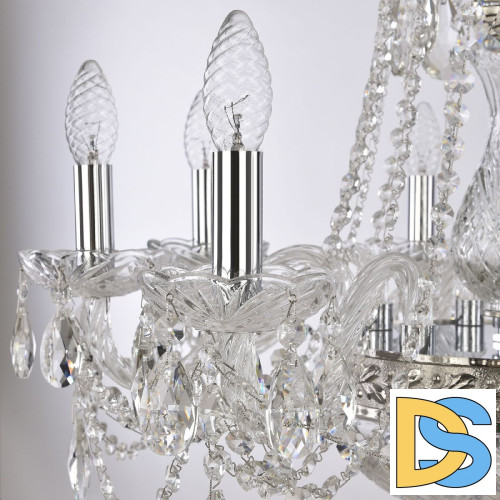 Подвесная люстра Bohemia Ivele Crystal 1451/8/160/250 Ni