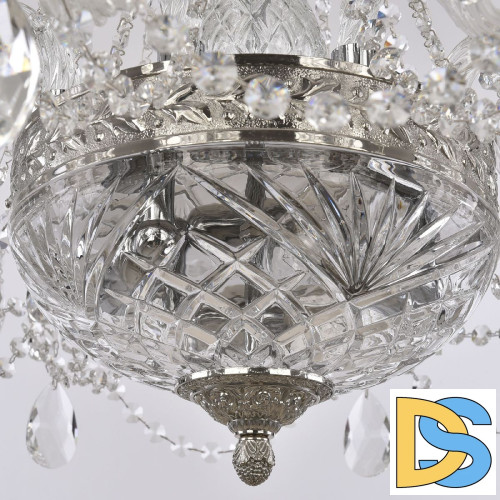 Подвесная люстра Bohemia Ivele Crystal 1451/8/160/250 Ni