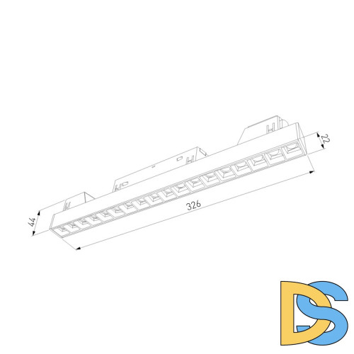 Трековый светильник Elektrostandard Slim Magnetic 4690389178924