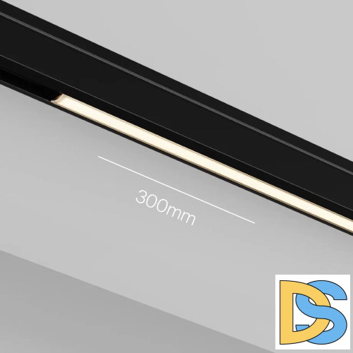 Трековый магнитный светильник Maytoni Basis TR190-1-5W3K-B