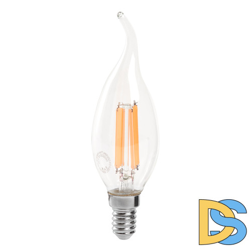 Лампа светодиодная Feron LB-718 Свеча на ветру E14 15W 4000K 38263