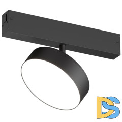 Трековый однофазный светильник Denkirs Smart Linear DK8070-BK