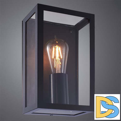 Уличный настенный светильник Arte Lamp Belfast A4569AL-1BK