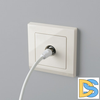 Рамка Веркель на 1 пост (слоновая кость) W0011803