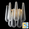 Настенный светильник Crystal Lux FONTAIN AP2 GOLD