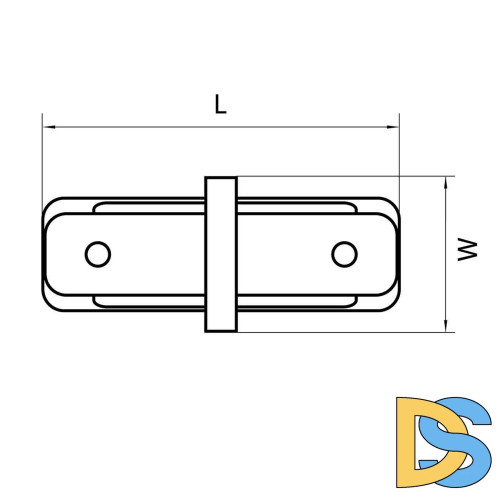 Коннектор прямой Lightstar Barra 502106
