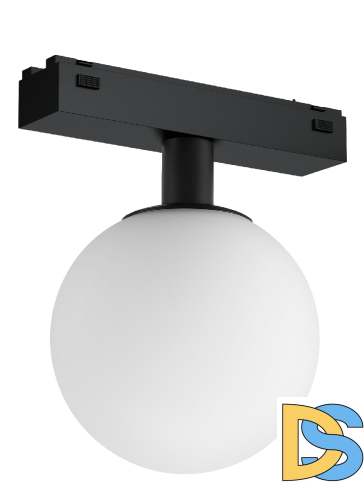 Трековый магнитный светильник iLedex Vision 4825-046-D120-6W-340DG-4000K-BK