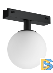 Трековый магнитный светильник iLedex Vision 4825-046-D120-6W-340DG-4000K-BK