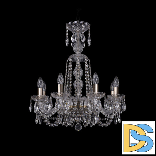Подвесная люстра Bohemia Ivele Crystal 1402/8/195/XL-65 Pa