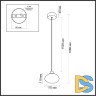 Подвесной светильник Odeon Light Mela 7043/4L