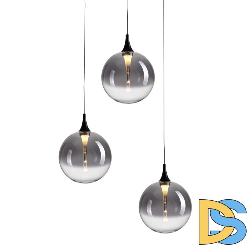 Подвесной светильник Delight Collection MD23001045H-3A black/smoky