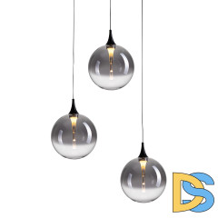 Подвесной светильник Delight Collection MD23001045H-3A black/smoky