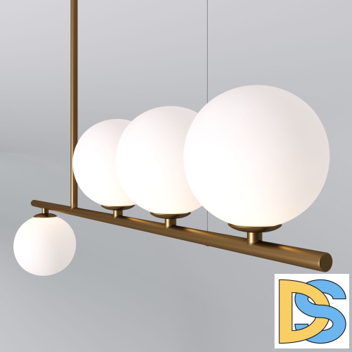 Подвесная люстра Eurosvet Fredo 70136/4 латунь a061532