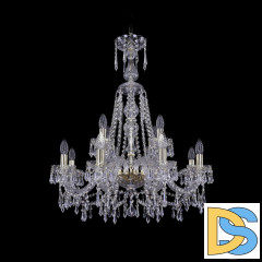 Подвесная люстра Bohemia Ivele Crystal 1403/8+4/240/XL-80 G