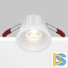 Встраиваемый светильник Maytoni Technical Alfa LED DL043-01-15W3K-RD-W