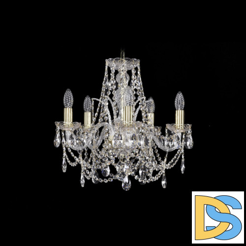 Подвесная люстра Bohemia Ivele Crystal 1411/5/160 G