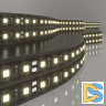 Светодиодная лента Elektrostandard 24V 14,4W 60Led 5050 IP20 теплый белый, Black, 5м 4690389172168