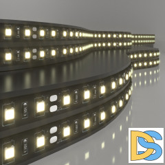 Светодиодная лента Elektrostandard 24V 14,4W 60Led 5050 IP20 теплый белый, Black, 5м 4690389172168