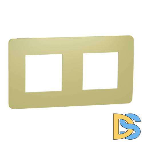 Рамка 2-постовая Schneider Electric Unica New NU280411
