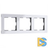Рамка на 3 поста Werkel Acrylic белый 4690389184871 W0032701