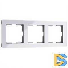 Рамка на 3 поста Werkel Acrylic белый 4690389184871 W0032701