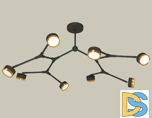 Люстра на штанге Ambrella Light Traditional (C9060, N8124) XB9060152