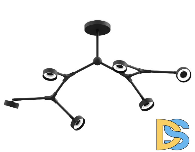 Корпус люстры на штанге поворотный Ambrella Light Diy spot C9056