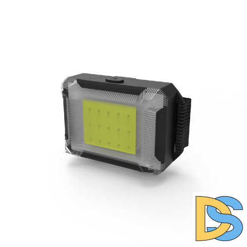 Налобный светодиодный фонарь Gauss от батареек 65х45 180 лм GF304