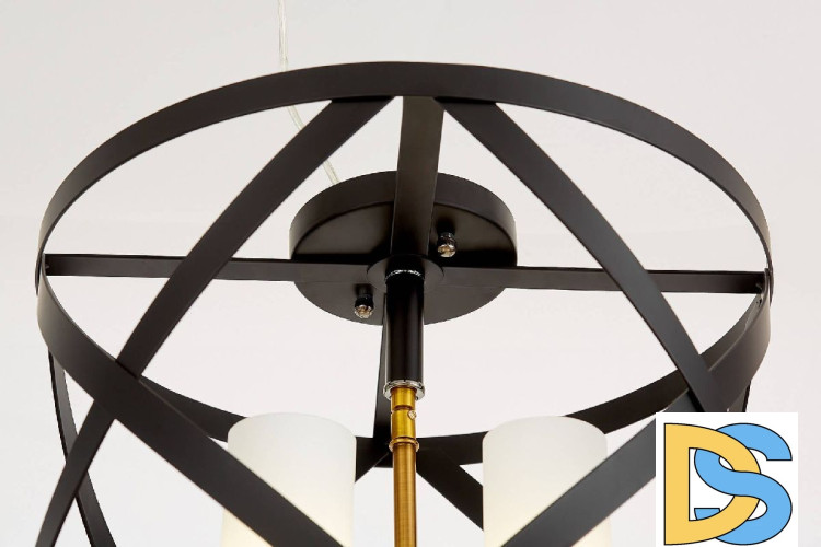 Потолочная люстра Lumina Deco Astila LDP 1242-4 BK+MD