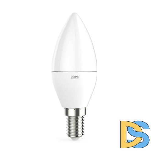 Лампа светодиодная Gauss E14 10W 3000K матовая 33110