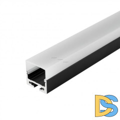 Профиль Arlight SL-LINE-2011M-2500 BLACK+OPAL SQUARE 027993