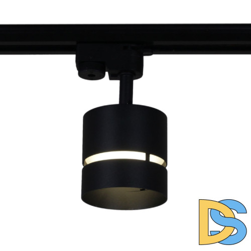 Трековый однофазный светильник Reluce 53017-9.3-001MN GX53 BK