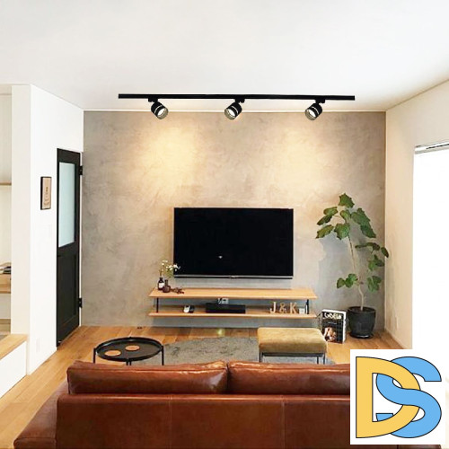 Трековый однофазный светильник Reluce 53017-9.3-001MN GX53 BK