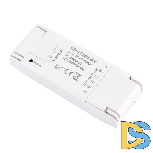 WIFI контроллер RGBCW для светодиодных лент ST Luce Functional 12/24V 8A ST9000.500.01RGBCW