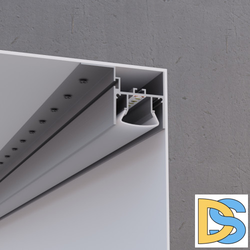 Алюминиевый профиль для натяжного потолка Apeyron 08-54