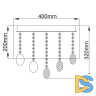 Потолочная люстра MW-Light Жаклин 465011305