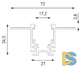 Шинопровод магнитный встраиваемый Lumker SY-LINK-20T2S-2.5-BL 019297