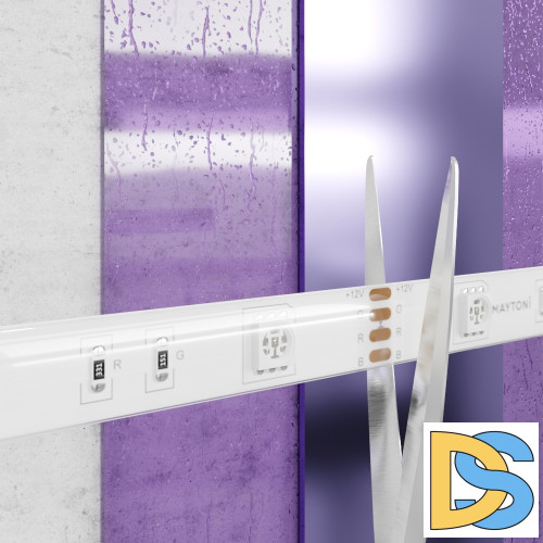 Светодиодная лента Maytoni Technical 12В 5050 7,2Вт/м RGB IP65 10127