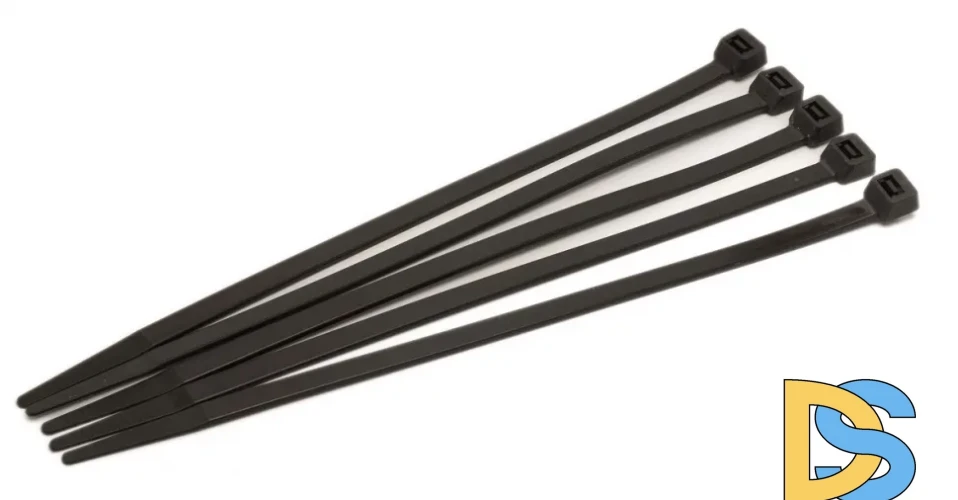 Стяжка кабельная черная