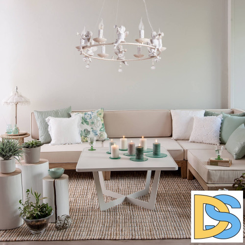 Подвесная люстра Arte Lamp Amur A1133SP-6WG