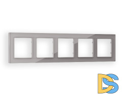 Рамка пятиместная Ambrella Volt Platos AF330505