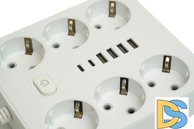 Удлинитель Stekker Home plus HM09-66-02 49975