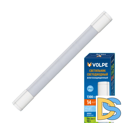 Потолочный светодиодный светильник (UL-00002581) Volpe ULT-Q218 14W/NW IP65 White