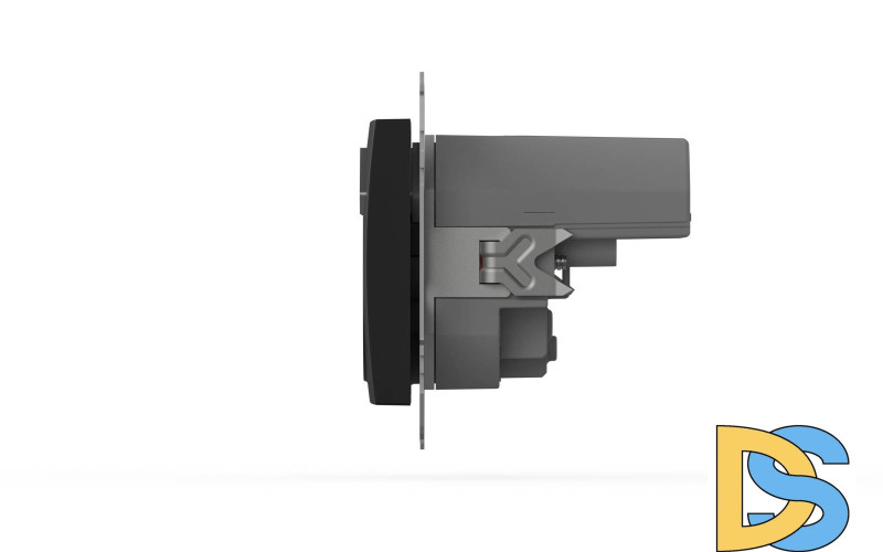 Розетка с заземлением и защитой от детей + два входа USB для заряда устройства ELBI Zena Vega 609-014800-317