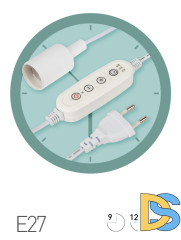 Светильник для растений Эра FITO-Time Holder E27 3 м Б0064279