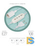 Светильник для растений Эра FITO-Time Holder E27 3 м Б0064279